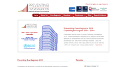 Desktop Screenshot of preventingoverdiagnosis.net
